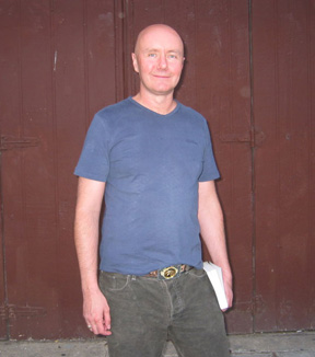 Photo of Irvine Welsh by Eric Lorberer